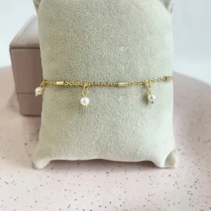 PULSEIRA PÉROLAS PENDURADAS E ACESSÓRIOS