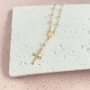 PULSEIRA TERÇO PÉROLAS