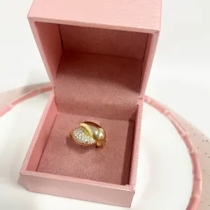 ANEL 2 GOTAS COM MICRO ZIRCONIA E ACETINADA