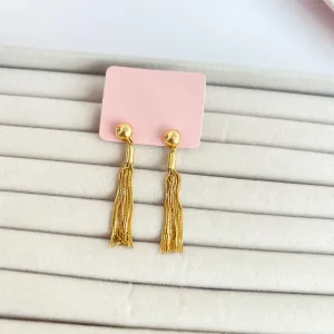 BRINCO MEIA BOLA COM FRANJA