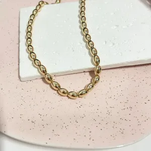 COLAR CHOKER ACESSÓRIOS OVAL 45CM