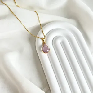 COLAR GOTA ROSINHA