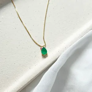 COLAR GOTA VERDE FUSION