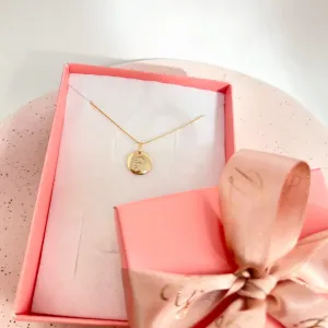 COLAR MINI MEDALHA DE LETRA - P