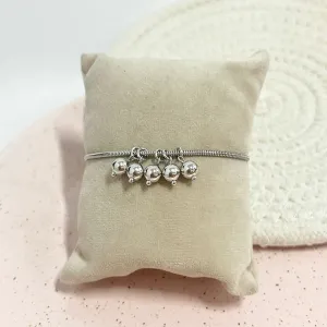 PULSEIRA RABO DE RATO COM 5 BOLAS
