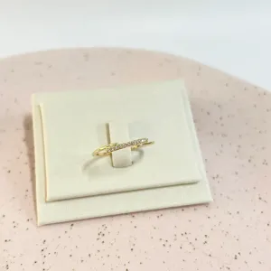 ANEL COM ENCAIXE DE MICRO ZIRCONIA