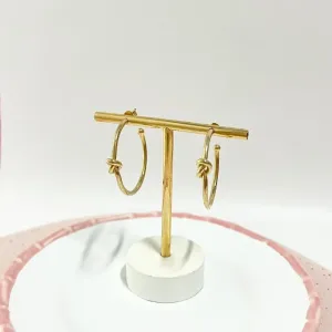 BRINCO ARGOLA COM NOZINHO