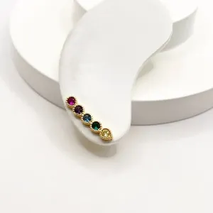 BRINCO EAR CUFF GOTAS COLORS