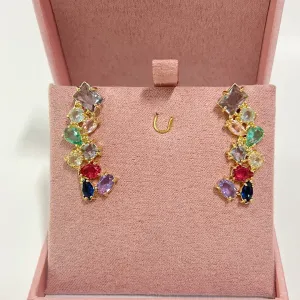 BRINCO EAR CUFF PEDRARIA