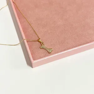 COLAR PINGENTE OSSO PET