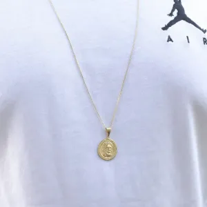 COLAR VENEZIANA COM MEDALHA JESUS CRISTO 80CM