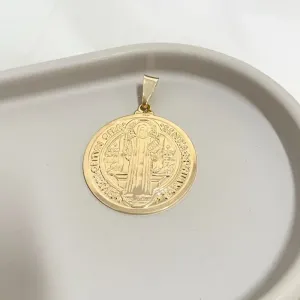 PINGENTE MEDALHA 3,5CM SÃO BENTO