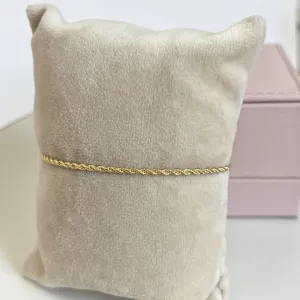 PULSEIRA CORDÃO BAIANO 1MM COM EXTENSOR