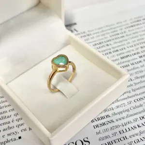 ANEL CORAÇÃO FUSION CRAVAÇÃO INGLESA