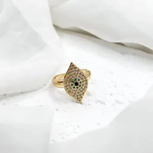 ANEL OLHO GREGO CRAVEJADO