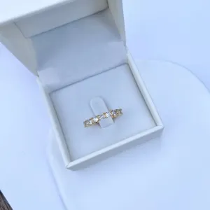 ANEL TODO EM ZIRCONIAS 3MM