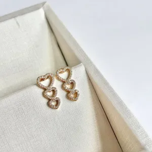 BRINCO 3 CORAÇÕES CRAVEJADOS