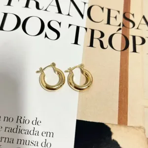 BRINCO ARGOLA COM FECHO ITALIANO 1,8CM