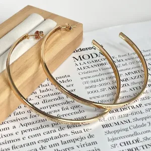 BRINCO ARGOLA LAMINADA 5,5CM