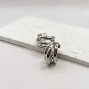 BRINCO ARGOLA TUBO TRIPLA