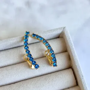 BRINCO EAR CUFF RIVIERA AZUL