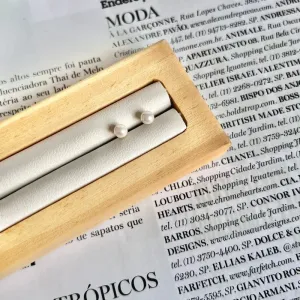 BRINCO PÉROLA SHELL 4MM