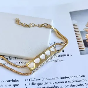 PULSEIRA PLACA CORAÇÕES