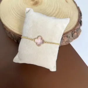 PULSEIRA TREVO ROSA