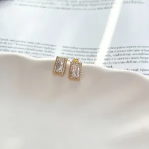 BRINCO PRINCESA RETÂNGULAR CRISTAL