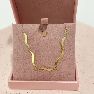 COLAR CHAPA MINI ONDAS 45CM