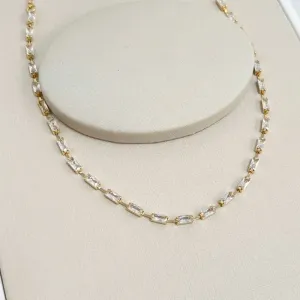 COLAR CHOKER BAGUETES 40CM