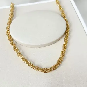 COLAR CHOKER ELOS ENTRELAÇADOS - 40CM