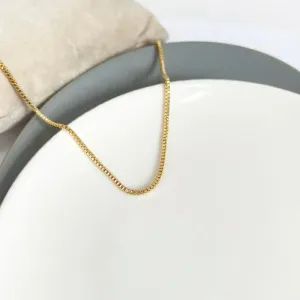 COLAR CHOKER VENEZIANA 1.2MM 35CM + 5CM EXTENSOR