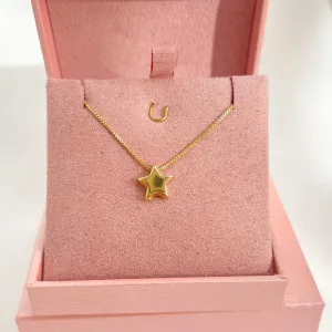 COLAR ESTRELA LISA