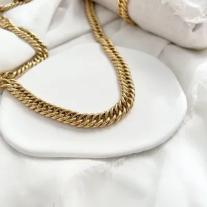 COLAR GLUME DUPLO 60CM FECHO DE ENCAIXE  9MM