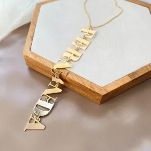 COLAR GRAVATA LETRAS GRANDES  - FERNANDA