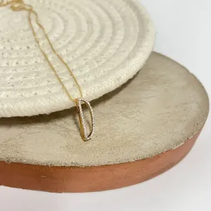 COLAR LETRA LONGA DE MICRO ZIRCONIAS - D
