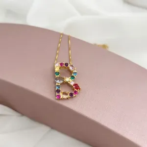 COLAR LETRAS COLORIDAS - B