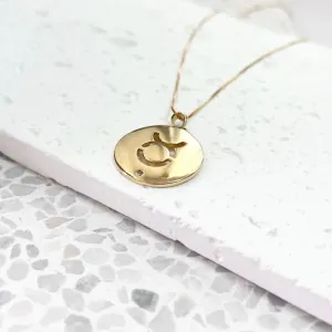 COLAR MEDALHA SIGNOS - TOURO
