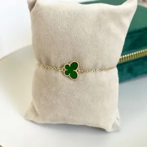 PULSEIRA BORBOLETA VERDE ESMERALDA