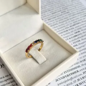ANEL ZIRCONIA COLORIDA