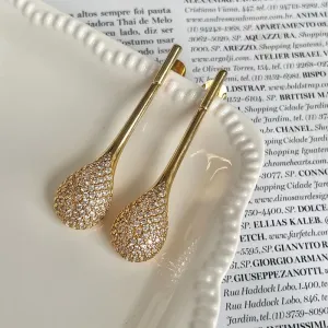 BRINCO LONGO GOTA COM MICRO ZIRCONIAS