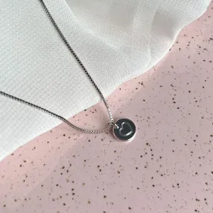 COLAR MINI MEDALHA CORAÇÃO