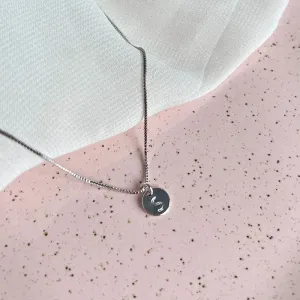 COLAR MINI MEDALHA DE LETRA - S