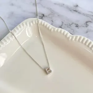 COLAR PRATA925 LETRA - B