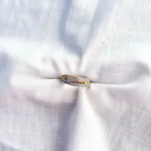 ANEL 3 AROS CRAVEJADOS