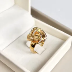 ANEL TRIÂNGULO TEXTURA