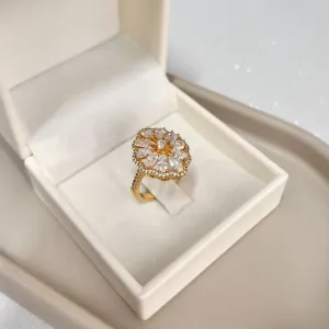 ANEL ZIRCONIA ESTILO FLOR