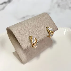 BRINCO ARGOLA CROASSANT CRAVEJADA