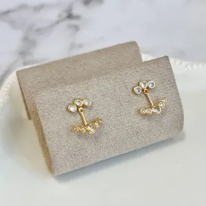 BRINCO MINI EAR JACKET ZIRCONIAS